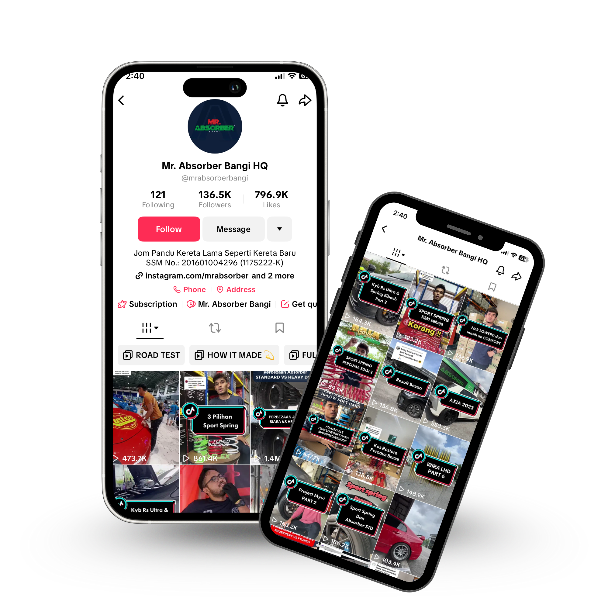 tiktok account mr Absorber