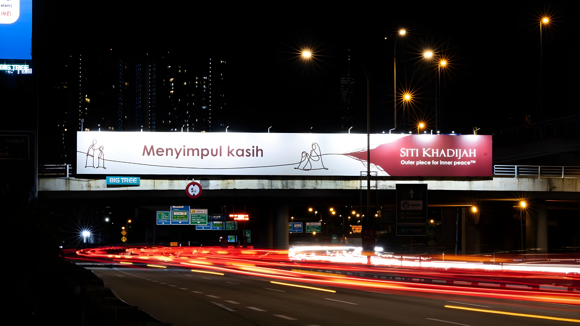 billboard telekung siti khadijah